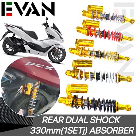 Evan Shop Thailand Gold Rear Dual Shock Mm Set W Gas Tank For