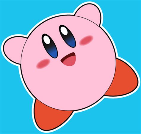 How to Draw Nintendo’s Kirby with Easy Step by Step Drawing Tutorial ...