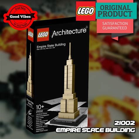 LEGO 21002 Empire State Building ARCHITECTURE Bangunan Mini Original