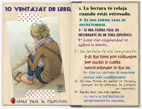 10 Ventajas De Leer Beneficios De Leer Leer Lectura