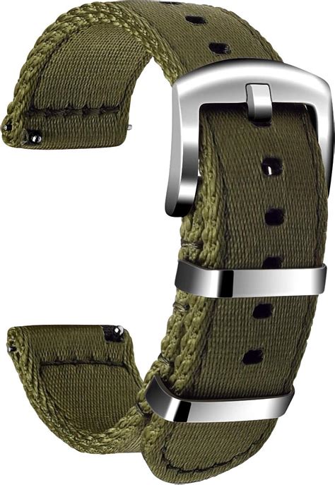 Ullchro Nylon Watch Strap Replacement Canvas Watch Band Military Army