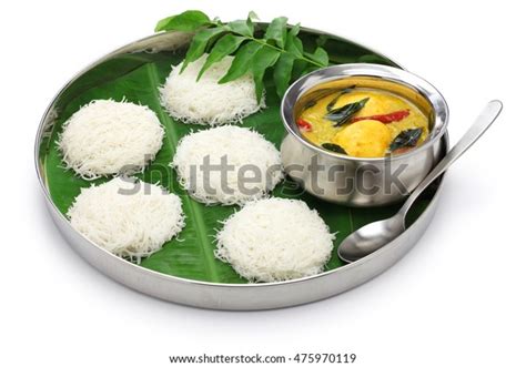 Idiyappam String Hoppers Egg Curry South Stock Photo (Edit Now) 475970119