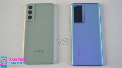 Galaxy S21 FE Vs Vivo X70 Pro SpeedTest And Camera Comparison YouTube