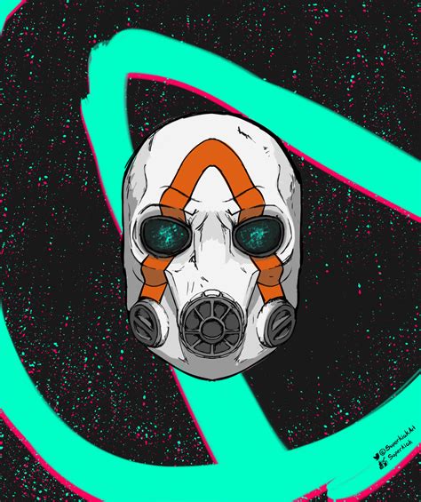 Psycho Mask (Borderlands) by superkiak on Newgrounds