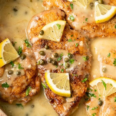 Easy Chicken Piccata Recipe I Wash You Dry