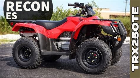 New Honda Fourtrax Recon Es 250 Atv Walkaround Exhaust And Engine Sound