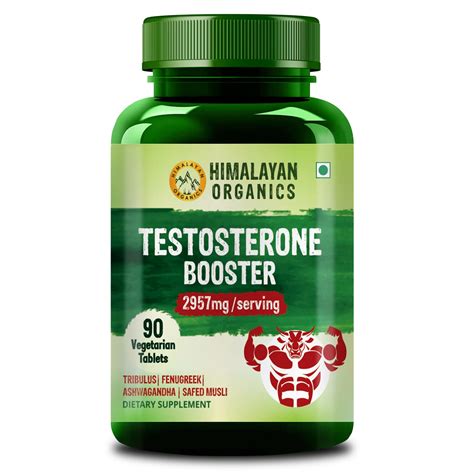 Vlados Himalayan Organics Testosterone Supplement For Men With Magnesiumtribulus Terrestris