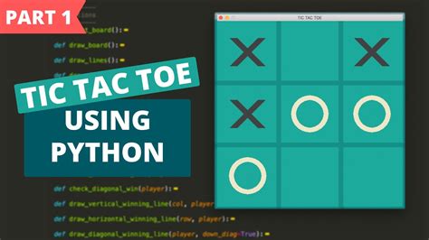 Tic Tac Toe Using Python And Pygame Part Creating The Screen