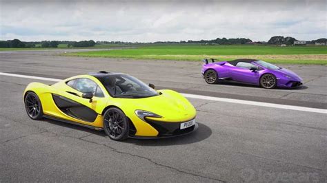 Can Lamborghini Huracan Performante Match Mclaren P In A Drag Race