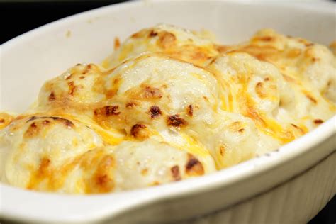 Coliflor Con Bechamel Y Queso Gratinado Al Horno Un Entrante Perfecto