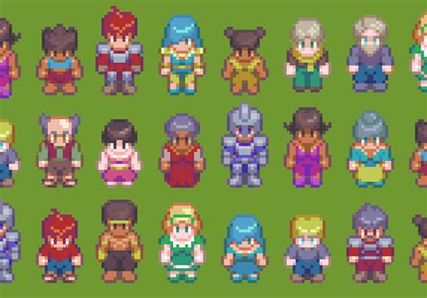 Pixelblog 22 Top Down Character Sprites — Slynyrd