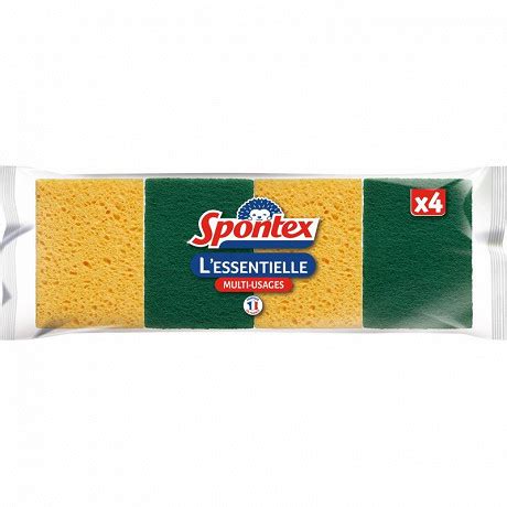 Spontex Ponges L Essentielle Multi Usages X