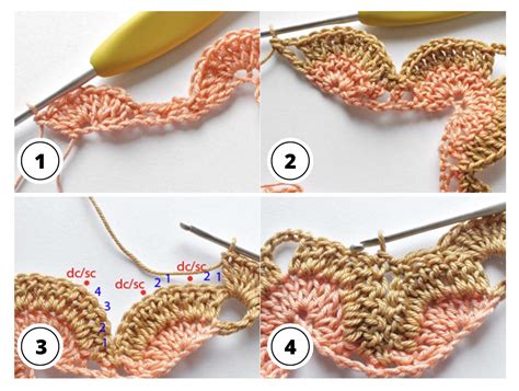 Circle Wave Crochet Stitch Brilliant Life Hacks