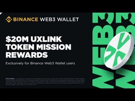 Binance Web3 X UXLINK Airdrop How To Complete All Task Step By Step