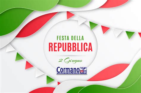 Celebrazioni Festa Della Repubblica Giugno Comune Di Cormano