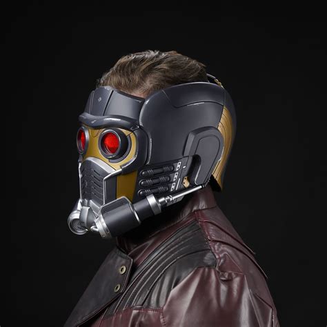 Marvel Legends Series Star Lord Premium Electronic Roleplay Helmet With