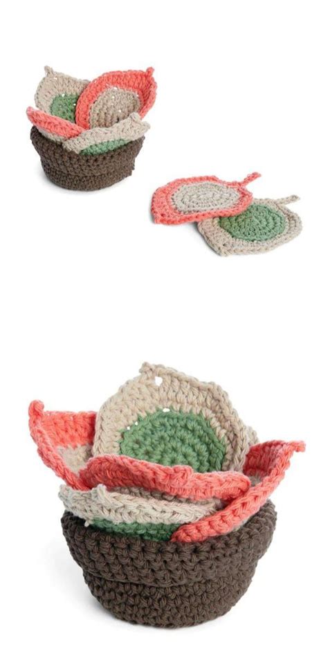 18 Fall Crochet Coasters for Relaxing Evenings with Cup of Tea – Free Crochet Patterns