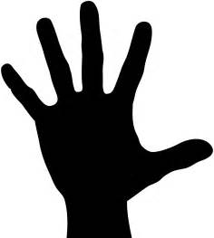 Hand Silhouette Free Vector Silhouettes
