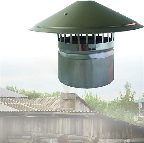 Amazon Roof Turbine Vent Rain Cover Stainless Steel Chimney Cover