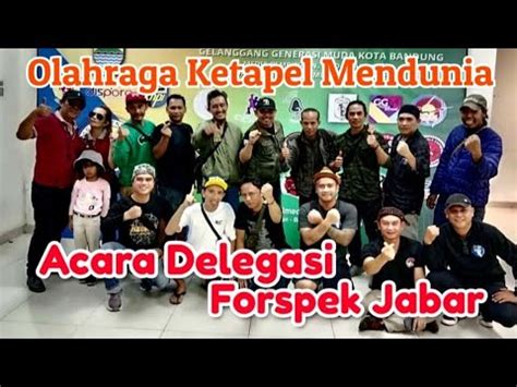 Rapat Delegasi Forspek Jabar Part 1 YouTube