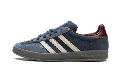 Adidas Gazelle Indoor Crew Navy Shoes In Blue Lyst Uk