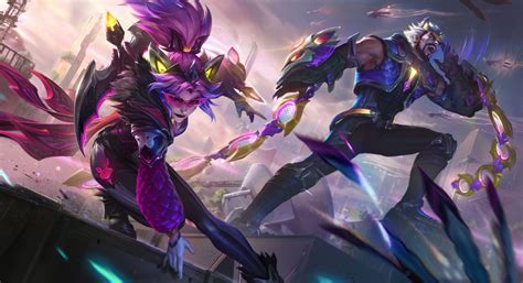 Riot Revealed New Skins For The Anima Squad Of Vayne Jinx Miss