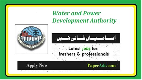 Research Officer Jobs In Lahore At Wapda Water And Power Development