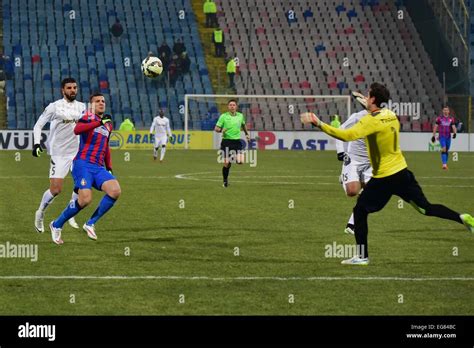 Ghencea Stadium Romania Rou Th Feb George Tucudean Of