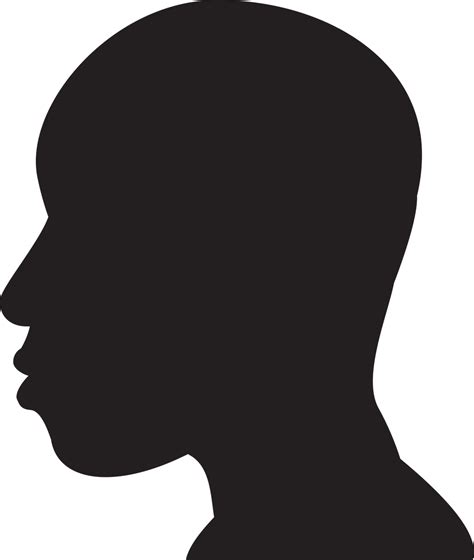 African American Male Silhouette