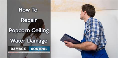 Repair Popcorn Ceiling Water Stain Shelly Lighting