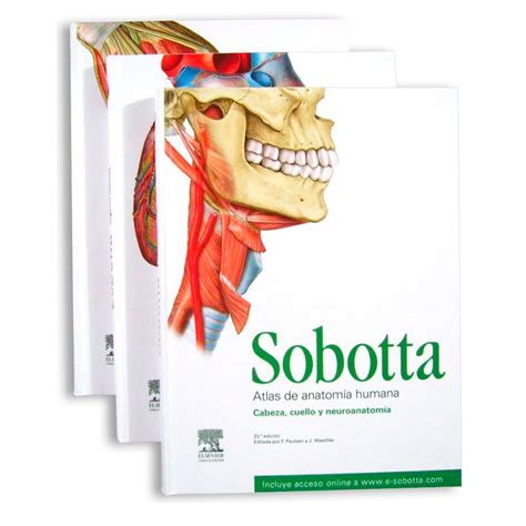 Sobotta atlas de anatomía humana 3 vols acceso online Atlas y