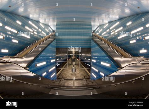 U Bahn Station Berseequartier At HafenCity Hamburg Stock Photo Alamy