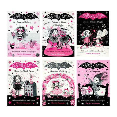 Harriet Muncaster Isadora Moon Series 2 Collection 6 Books Set Meets