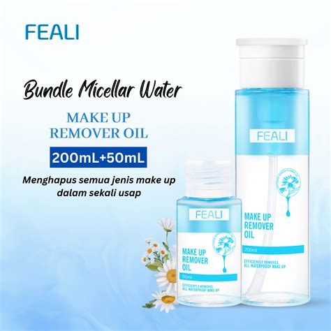 Jual Bpom Bundle Feali Make Up Remover Oil Micellar Water Oil Infused