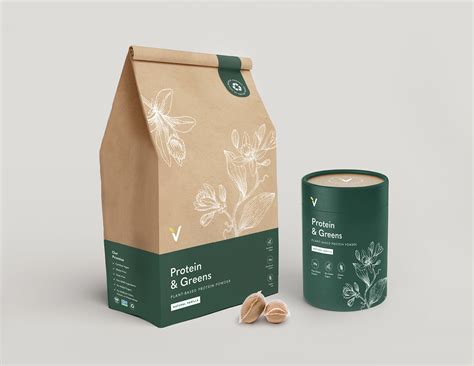 Sustainable Packaging Design Vega Protein 1 Images Behance