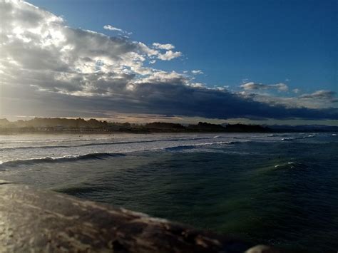 New Brighton beach this evening : r/newzealand