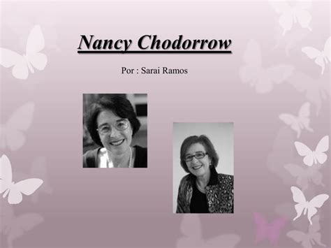 Nancy Chodorow Ppt