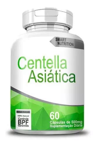 Centella Asiática 500 Mg 60 Cápsulas Parcelamento sem juros