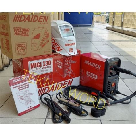 Jual Mesin Las Mig Daiden A Tanpa Gas Co Japan Asli Shopee Indonesia