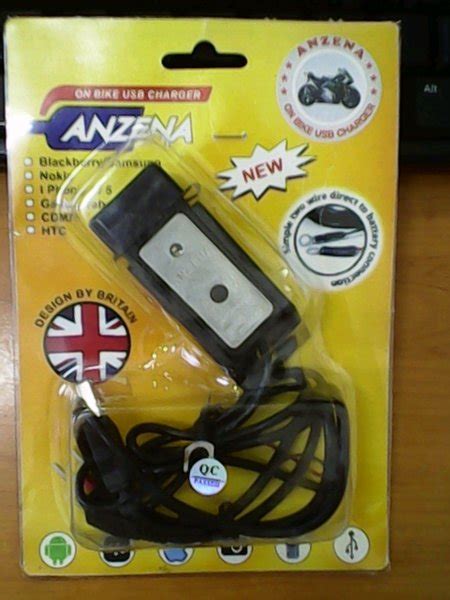 Jual Charger Usb Cas Hp Gps Di Sepeda Motor Anzena Anti Air Di Lapak