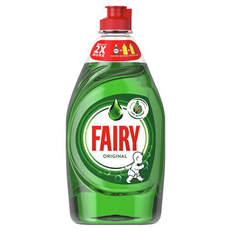 Fairy Original Washing Up Liquid Green With LiftAction 433 ML