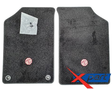 Genuine Mg Front Carpet Mat Set In Black For Lhd Mgf And Tf Eah103890pma