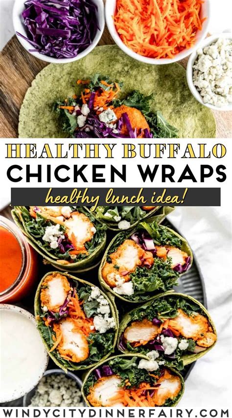 Healthy Buffalo Chicken Wraps Artofit