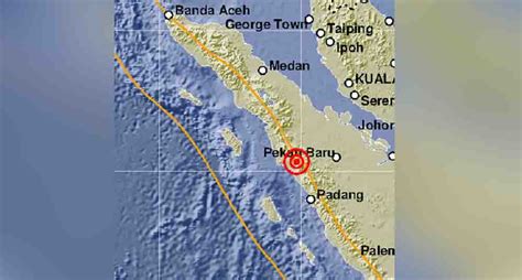 Gempa Magnitudo 4 2 Di Kabupaten Pasaman Barat BMKG Aktivitas Sesar