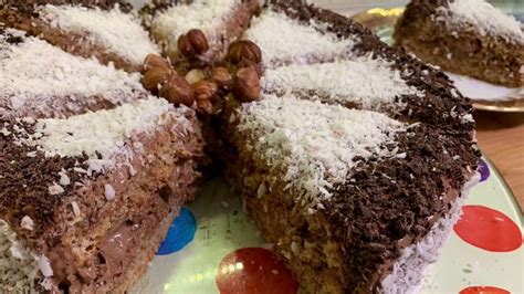 Торт Киевский | Kiev cake | ԿԵՎՅԱՆ ԹԽՎԱԾՔ - YouTube | Торт, Вкусные ...
