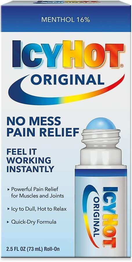Icy Hot Análisis y comparativa de los mejores productos de parafarmacia para aliviar el dolor