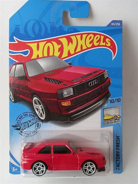 Miniatura Hot Wheels Audi Sport Quattro Factory Fresh Minisclub