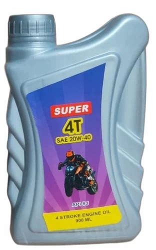 Full Synthetic 20W40 Super 4T Stroke Engine Oil Bottle Of 900 ML At Rs