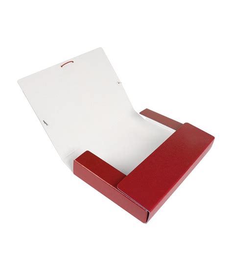 Carpeta Proyectos Liderpapel Folio Lomo Mm Cart N Gofrado Roja