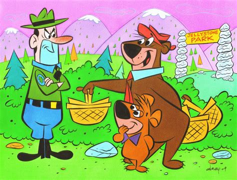 Yogi Bear And Boo Boo Saturday Morning Cartoons Cartoon Art Vintage